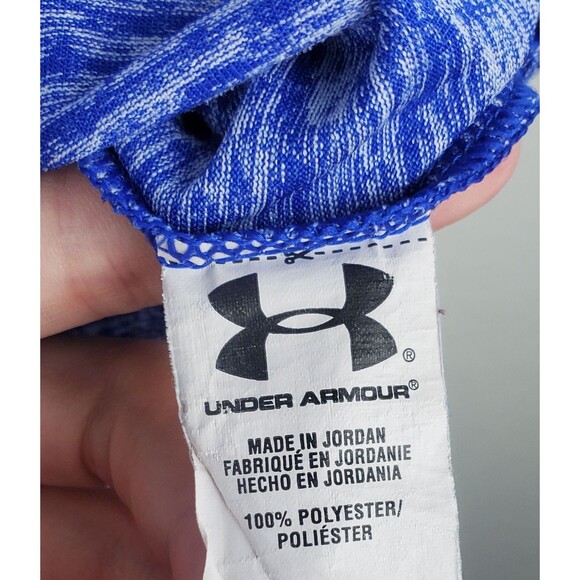 Under Armour Men's Heathered Blue Active T-shirt Small/Medium? Athletic Shirt - Picture 3 of 7